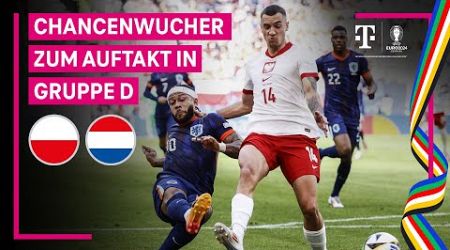 Polen - Niederlande, Highlights mit Live-Kommentar | UEFA EURO 2024, Gruppenphase | MAGENTA TV