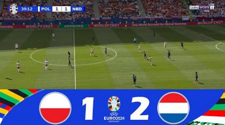 Polen gegen Niederlande [1-2] | UEFA Euro 2024 | Match-Highlights!