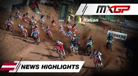 News Highlights in Italiano | MXGP of Latvia 2024 #MXGP #Motocross