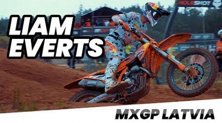 Liam Everts Action shots - MXGP Latvia