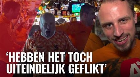 Oranjefans blij met winst Nederlands Elftal eerste EK-duel