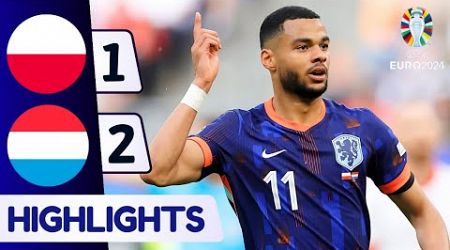 Poland (1-2) Netherlands | All Goals &amp; Extended Highlights | UEFA Euro Cup 2024
