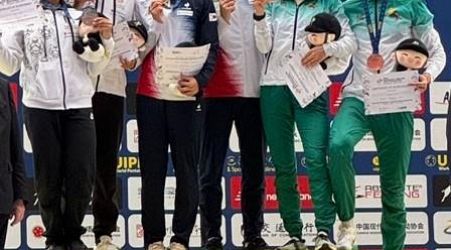 S. Korea sets record with 4 gold medals at modern pentathlon worlds