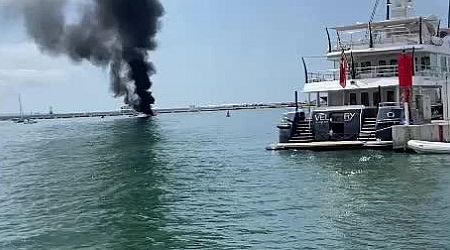 British couple hospitalised with second-degree burns after rental boat explodes in Mallorca port