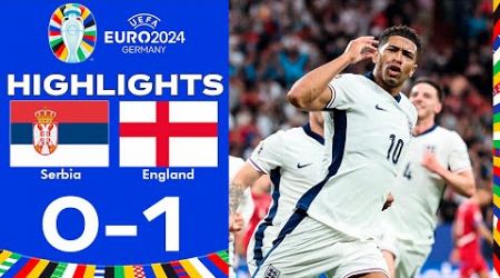 Serbia vs England 0-1 Highlights Goals | UEFA EURO 2024