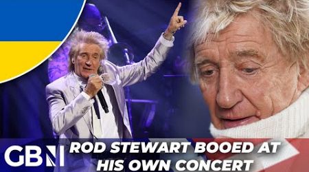 Rod Stewart &#39;BOOED&#39; during German concert after projecting Ukraine flag in show of Zelenskyy support