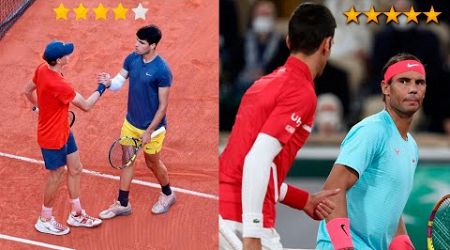 Alcaraz vs Sinner is Good...But Djokovic vs Nadal was Next Level!
