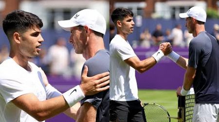 Murray Came to Alcaraz&#39;s Training and Surprised Him and Then They Practiced Together - Queen&#39;s 2024