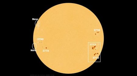 Astronomers Are Carefully Monitoring Two Very Large Sunspots - The Calm Before The Storm?