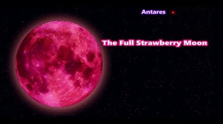 A Full Strawberry Moon Will Light Up The Sky Tonight