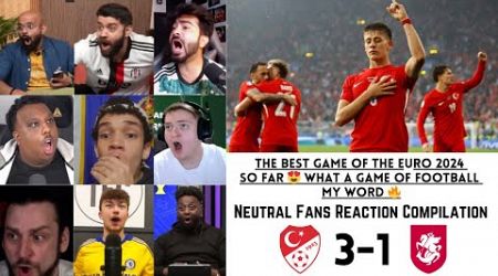 FOOTY FANS React to TURKEY 3-1 GEORGIA | EURO 2024 | Group F Round 1 | 18-06-2024