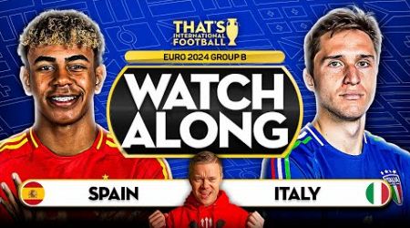 SPAIN vs ITALY EURO 2024 Watchalong Mark GOLDBRIDGE LIVE
