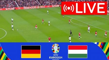 Germany vs. Hungary UEFA EURO 2024 Efootball PES21 Simulator Video Game Live Match Today
