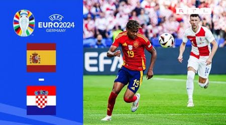 Spanien vs. Kroatien - Highlights | EURO 2024 | RTL Sport