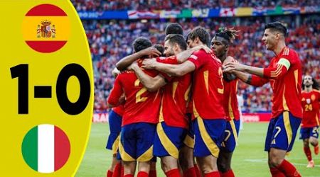 SPAIN VS ITALIA 1-0 | HASIL EURO 2024 TADI MALAM