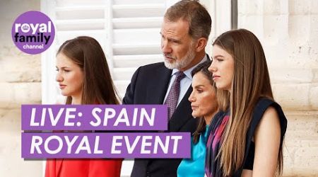 LIVE: Spanish Royals Celebrate 10 Years of King Felipe VI&#39;s Reign