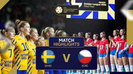 Sweden vs. Czechia - Match Highlights | European Golden League Women 2024