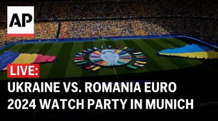 Ukraine vs. Romania LIVE: Euro 2024 watch party in Munich