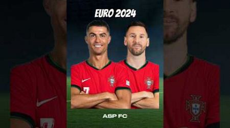 I added Lionel Messi to Portugal to help Ronaldo win Euro 2024! FC 24