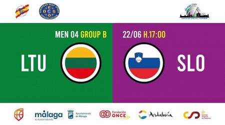 M03/MEN GROUP A - LITHUANIA vs SLOVENIA