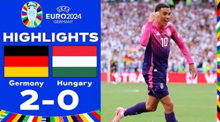 Jamal Musiala Goal | Germany vs Hungary 2-0 Highlights Goals | UEFA EURO 2024
