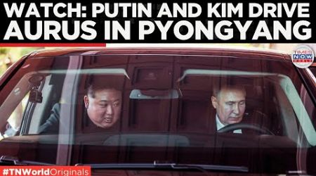 Putin Takes Kim Jong-un for a Ride in a Russian Aurus in Pyongyang | Times Now World