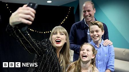 William thanks Taylor Swift for 'great evening'