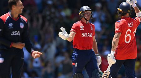 England ends USA's T20 World Cup with a thrashing