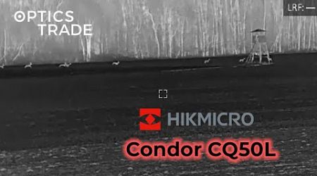 Deer and Tractor with Hikmicro Condor CQ50L | Optics Trade See Through