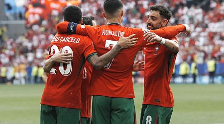 Portugal secure top spot with three-goal win over Turkey