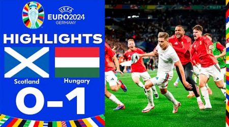 Schottland vs. Ungarn 0-1 Zusammenfassung | Euro 2024