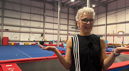Flippin' impressive: This 62-year-old-gymnast wants you to keep moving
