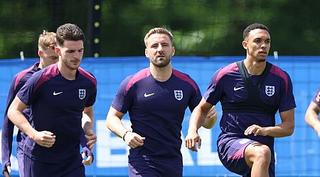 Luke Shaw back in England training with Gareth Southgate to make changes for Slovenia
