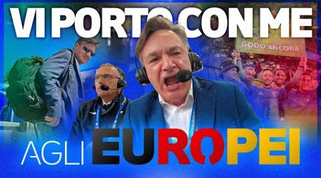 VI PORTO CON ME agli EUROPEI - Italia Albania 2-1 BUONA LA PRIMA! | Fabio Caressa