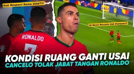 Ruang Ganti Memanas!! Kondisi Latihan &amp; Ruang Ganti Portugal Usai Cancelo Tolak Ronaldo Saat vs Ceko