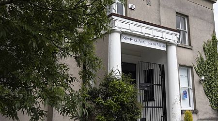 Why did a south Dublin institution, Newpark Academy of Music, announce it was closing suddenly?