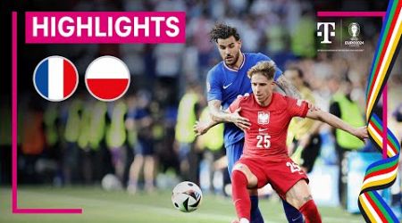 Frankreich - Polen, Highlights | UEFA EURO 2024, Gruppenphase | MAGENTA TV