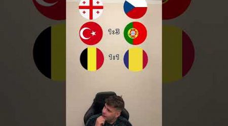 Prediction Euro 2024 Day 9 #football #foryou #belgium #romania #portugal #ronaldo #georgia #turkey