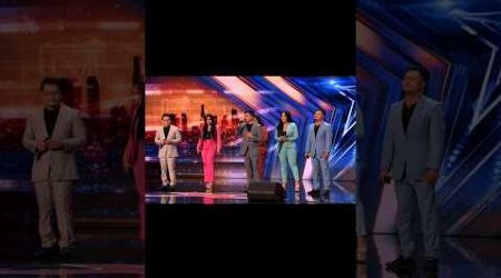 Simon STOPS Filipino Family Singers L6 singing Celine Dion | AGT 2024