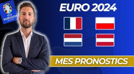 Pronostic Foot EURO 2024 : Mes 2 pronostics FRANCE POLOGNE et PAYS BAS AUTRICHE