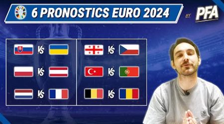 PRONOSTICS FOOT EURO 2024 - VENDREDI 21 ET SAMEDI 22 JUIN 2024 - J2 !