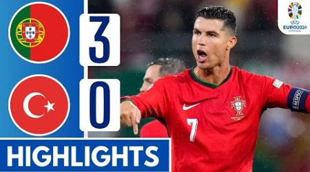 Portugal vs Turkey 3-0 - All Goals &amp; Highlights - Euro 2024