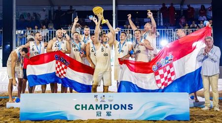 Croatia are world beach handball champions again