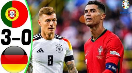 Portugal vs Germany 3-0 - All Goals and Highlights - EURO 2024