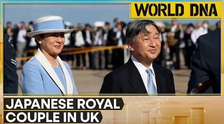 Japanese emperor Naruhito and empress Masako arrive in UK for 3 day state visit | World DNA | WION