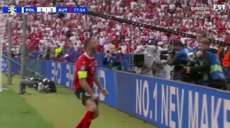 Marko Arnautovic Goal Euro - Poland vs Austria (1-3), All Goals Results And Extended Highlights-2024
