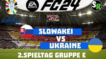 EA FC 24 EM 2024 in Deutschland 2 Spieltag Gruppe : E Slowakei-Ukraine (Prognose)