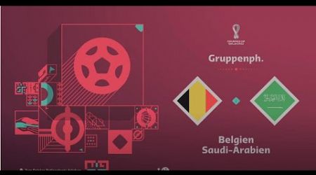 Weltpokal 2024 : Gruppe E : Belgien - Saudi Arabien