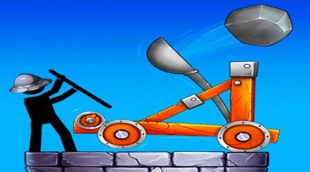 stickman the catapult 2 - android gameplay