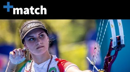 Elisa Roner (Italy) v Meeri-Marita Paas (Estonia) | Match | Antalya 2024 Archery World Cup